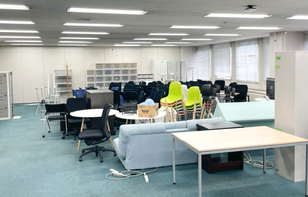 オフィス移転に伴う不用品撤去
